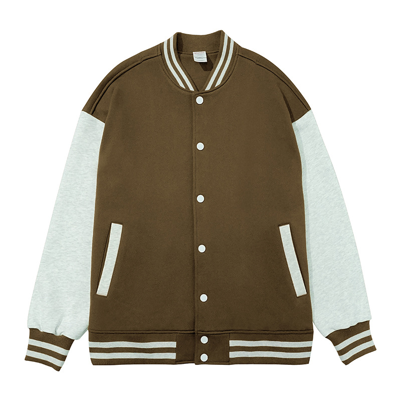 SBNY4211-410g pure cotton terry thickened off-shoulder baseball uniform