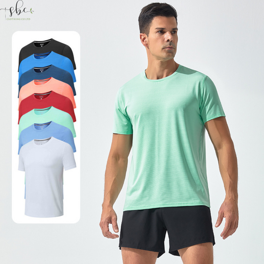 SBDT905-Sports short-sleeved quick-drying t-shirt for men summer casual running