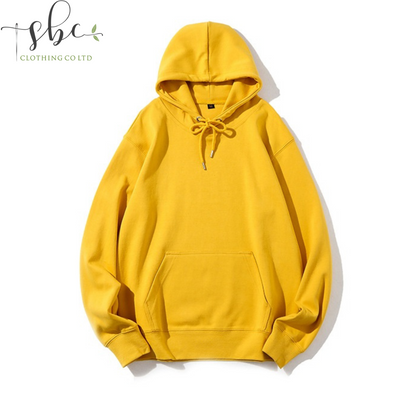 SB6W017T1-300g healthy combed double-sided fabric pullover hooded sweatshirt