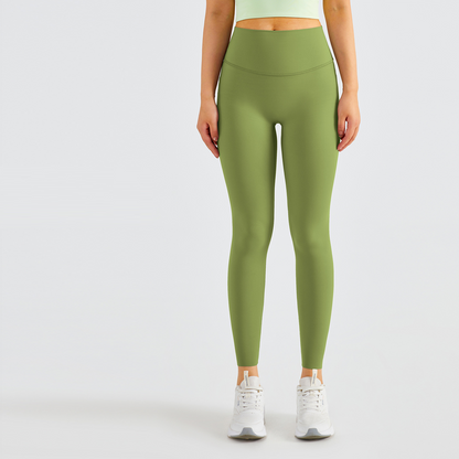 SB1507-No-size high-waist butt-lifting seamless nine-point sweatpants