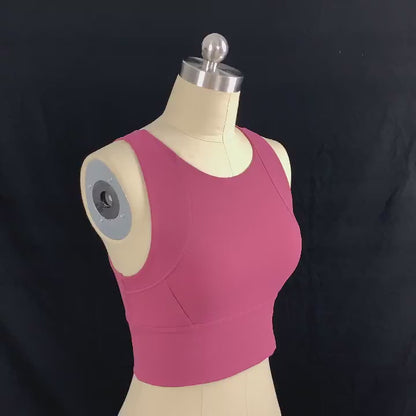 SBHP1228-High-strength shock-proof breast-retracting sports bra